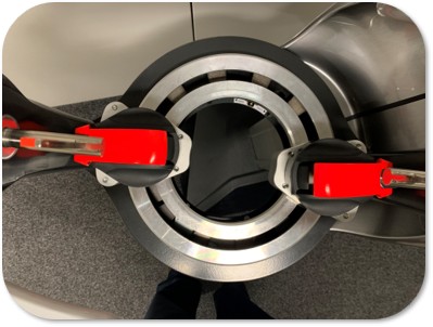360 stupňové základne klieští Babolat Evolution